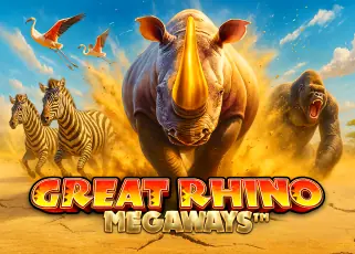เครดิตฟรี188 Great Rhino Megaways ทดลองเล่นฟรี